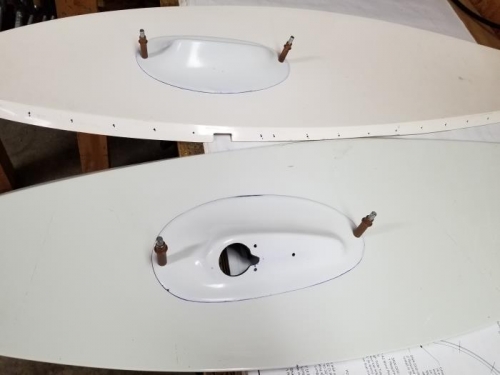 I used clecos to secure while the epoxy setup.