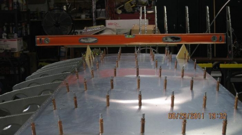 Still square at bout ends.