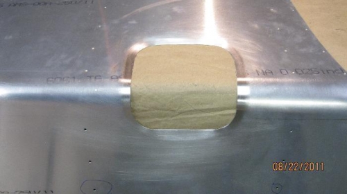 Landing Light cut-out.