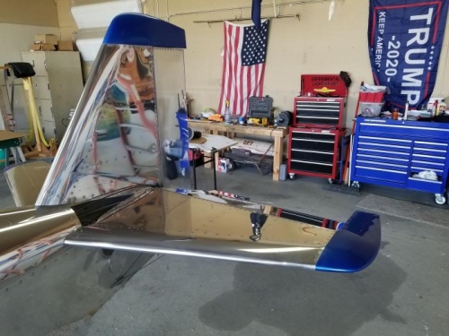 Wing tips and tail tips complete.