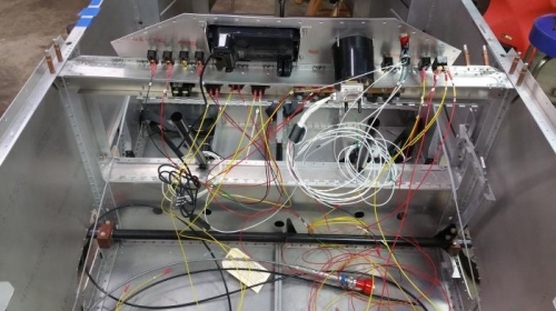 Back of instrument panel.