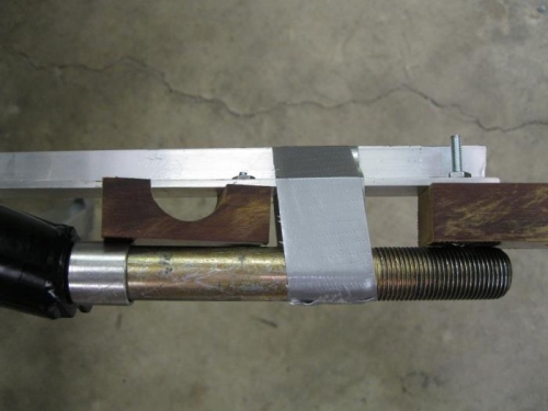 Re-installed and toe-in looks good on both sides.