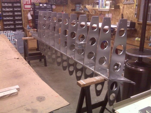 Aft  and Fwd Ribs, Main Spar