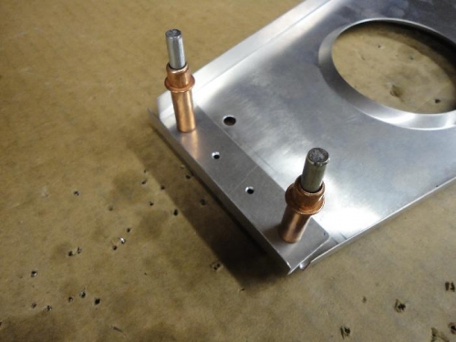 Rib with Angle to replace flange.