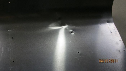 Damaged Leading Edge.