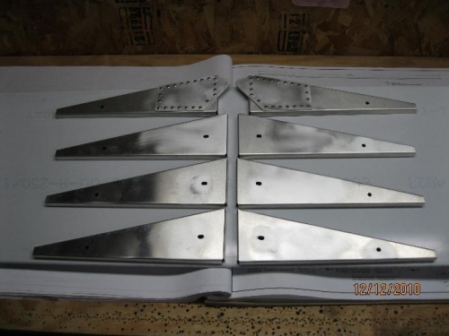 All Flap Ribs ready.