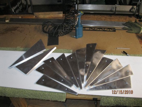 All ribs for L & R Ailerons.