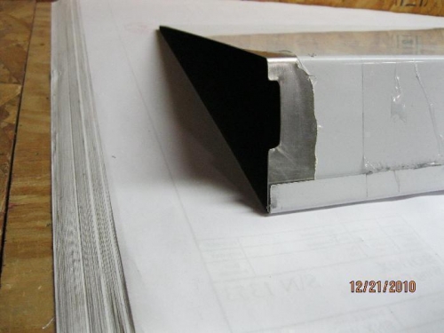 Aileron skin inboard.