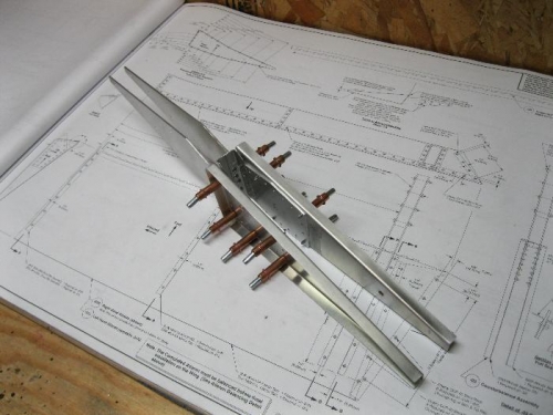 clecoed Counterbalance assembly