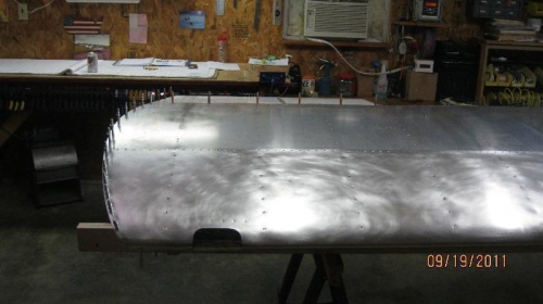 Leading edge, landing light.