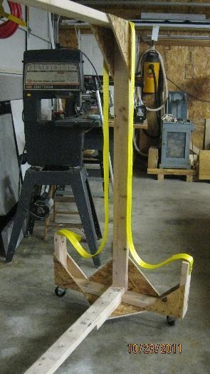 Finished wing stand.