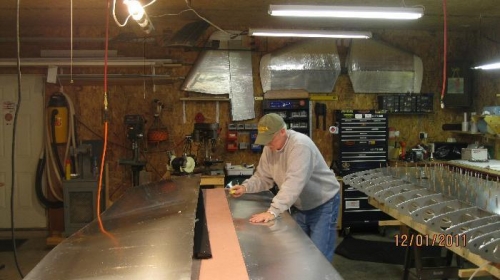 Deburring Leading Edge.