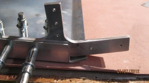 Right lower splice plate.