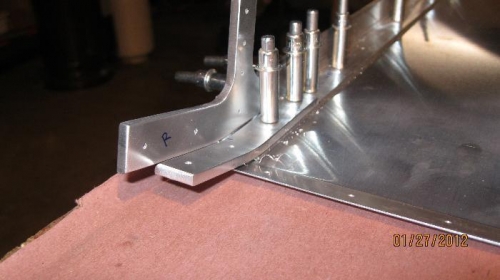 Right upper splice plate.