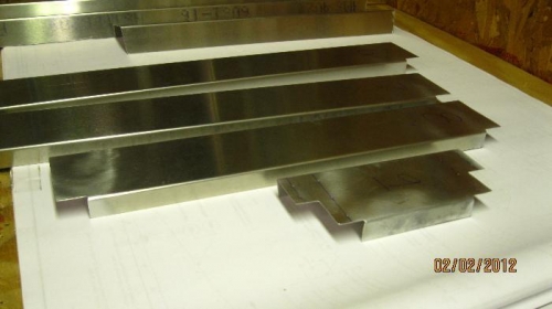 Finished cross ties.