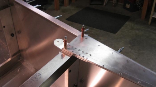 Shou;lder harness web brackets.