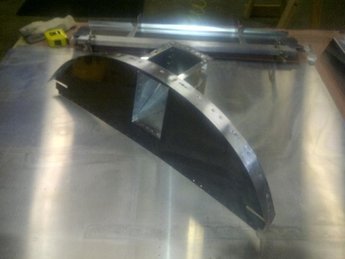 Upper firewall assembly.