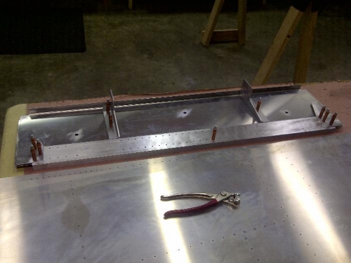 Aft web tunnel assembly.