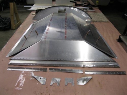 Parts all deburred ready for final assembly.