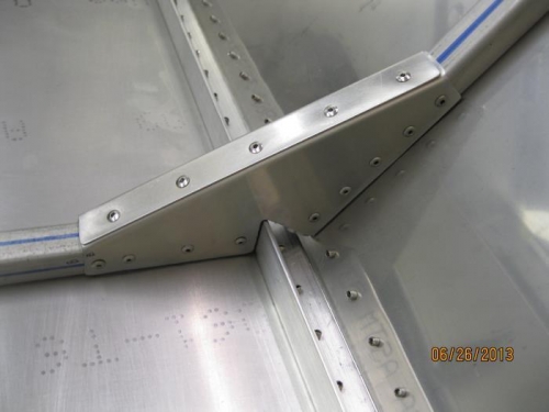 Looking left at angle.