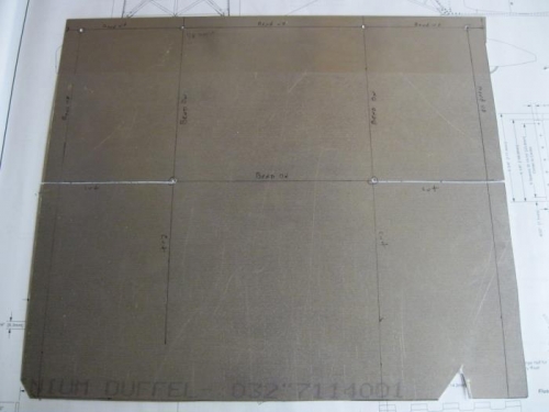 Ready to cutout battery box.