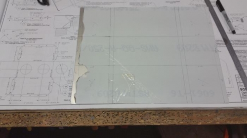 Lay out the heat box.