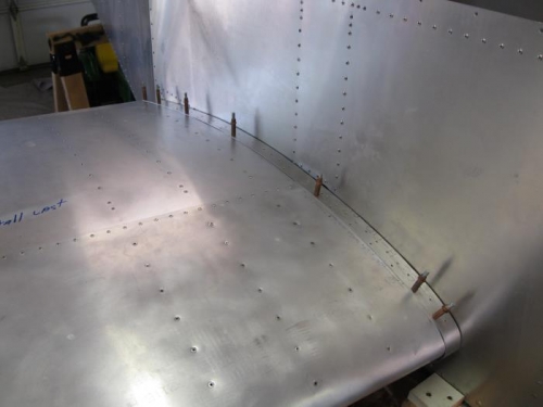 Right wing root doubler.