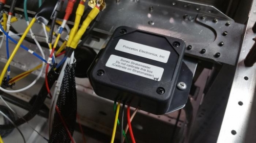 Electronic fuel probe box.