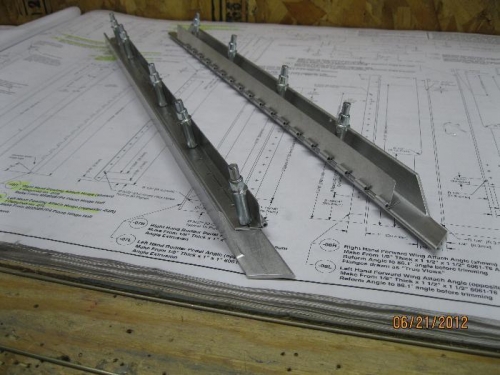 Firewall attach angle assembly