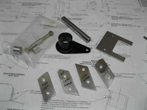 some additional parts to finish up the front gear.