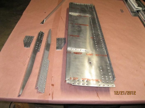 Tunnel zee and angles after countersinking and dimpling.