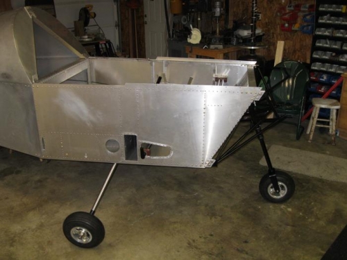 Off of the saw horses. for a little while anyway.