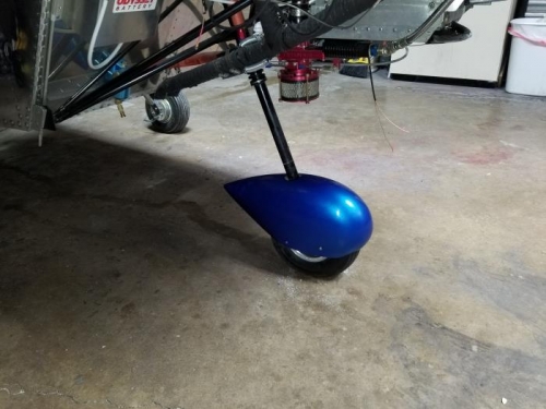 Wheel pant installed.