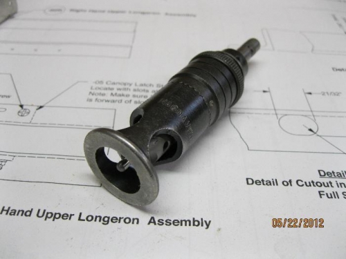 New used microstop with 120 degree cutter.