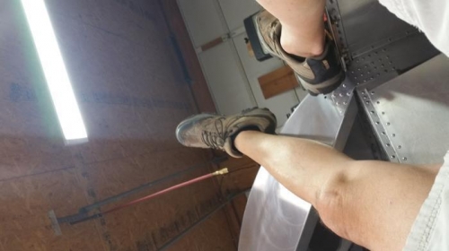 Yes, believe it. My feet on the turtledeck.