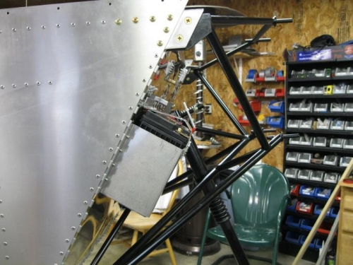 Motor mount installed.