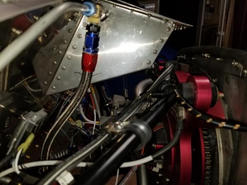 Fuel line vent to carb needs more insulation.