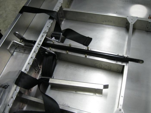 Seatbelts installed.