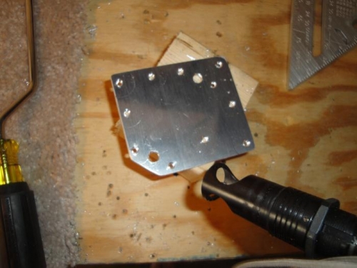 Fabricated, countersunk for flush rivets