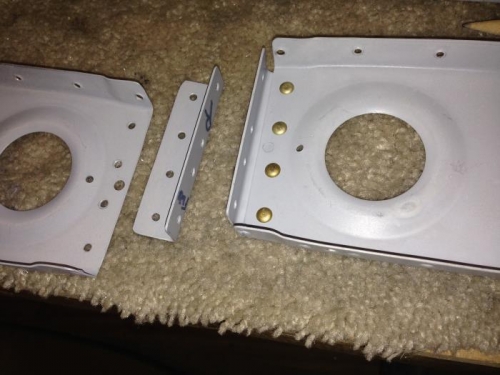 Main rib/flanges: Drilled, primed, assembly