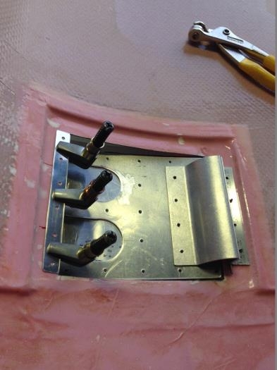 Installing the latch striker plate