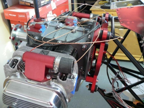 Installed intake elbows & connector hose