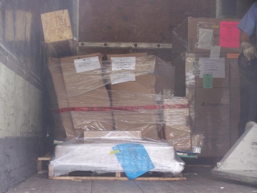 How it looked on the truck.