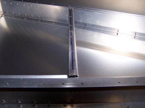 Holes aligned (disregard red Sharpie marks that look like holes)