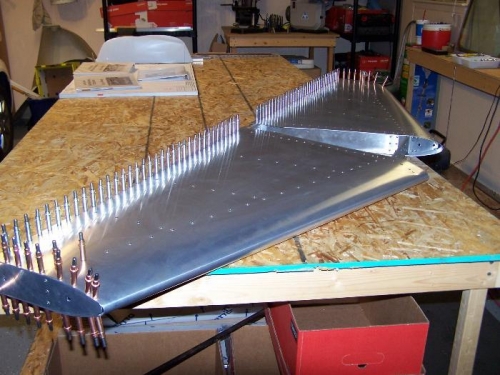 Overall View showing un-riveted areas