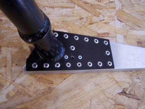 Left Horn w/Flush Rivets