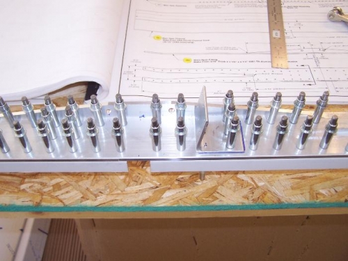 Aft Main Spar, center section detail