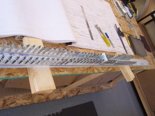 Overall View Looking down the length of the spar