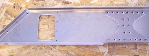 Splice plate and tip angle