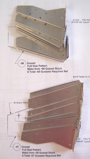 SNX-W15-06 & -07 Gussets
